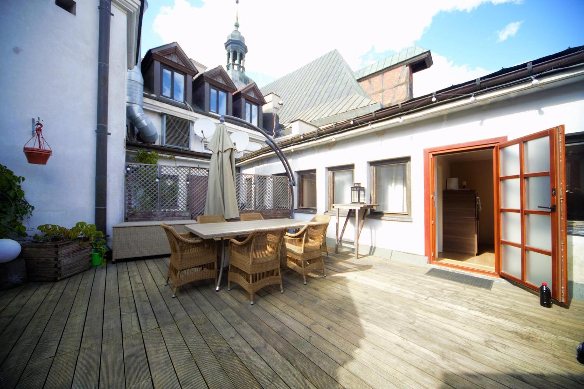 Two Bedroom / Old Town With Private Terrace Рига Экстерьер фото